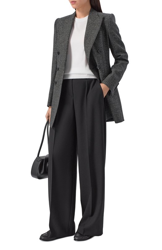 Шерстяные брюки Windsor 52 DH816 10007040/30036898 Чёрный  52 DH816 10007040/30036898 Фото 2