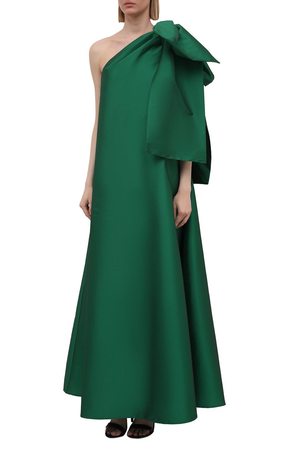 Платье BERNADETTE зеленого цвета по цене 93250 руб., арт. HS20-DRESS-WIN-TAF-2, фото 3 Платье BERNADETTE, арт. HS20-DRESS-WIN-TAF-2, фото 3