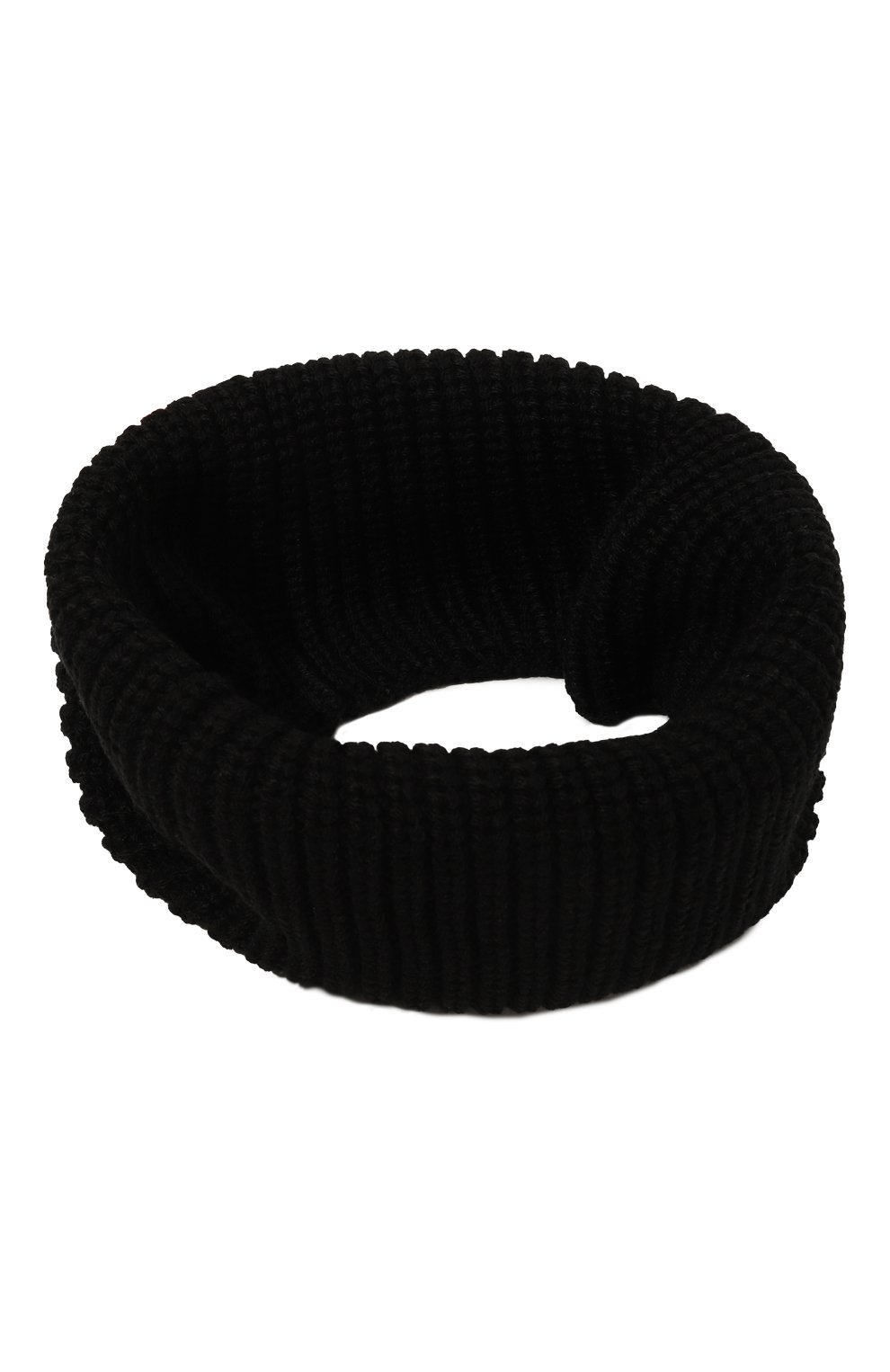 Шарф-снуд MAX&CO черного цвета по цене 4155 руб., арт. MX0097-MX048, фото 1 Шарф-снуд MAX&CO, арт. MX0097-MX048, фото 1