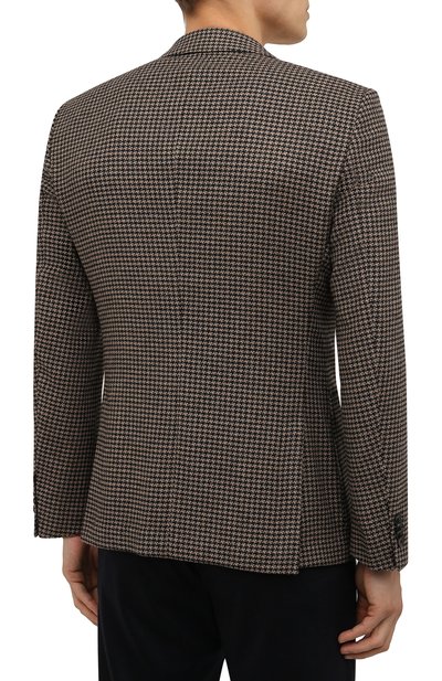 Пиджак из шерсти и хлопка BOSS, арт. 50459987, фото 4