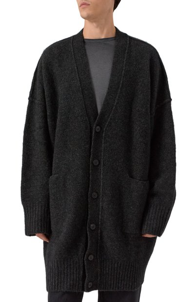 Шерстяной кардиган ISABEL BENENATO темно-серого цвета по цене 133000 руб., арт. UK09F25, фото 3 Шерстяной кардиган ISABEL BENENATO, арт. UK09F25, фото 3