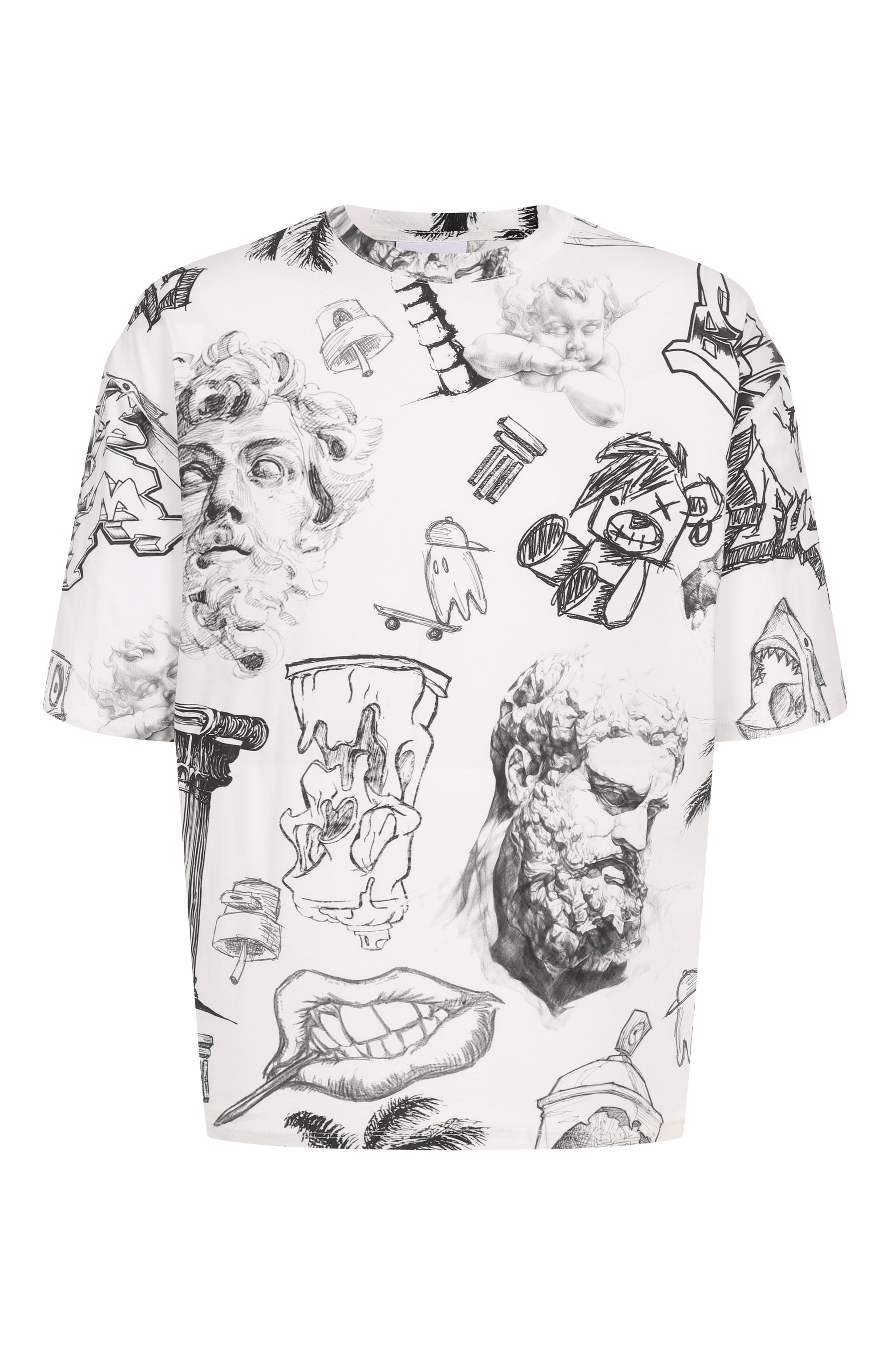 Хлопковая футболка DIEGO VENTURINO, арт. DVTS0A0, фото 1