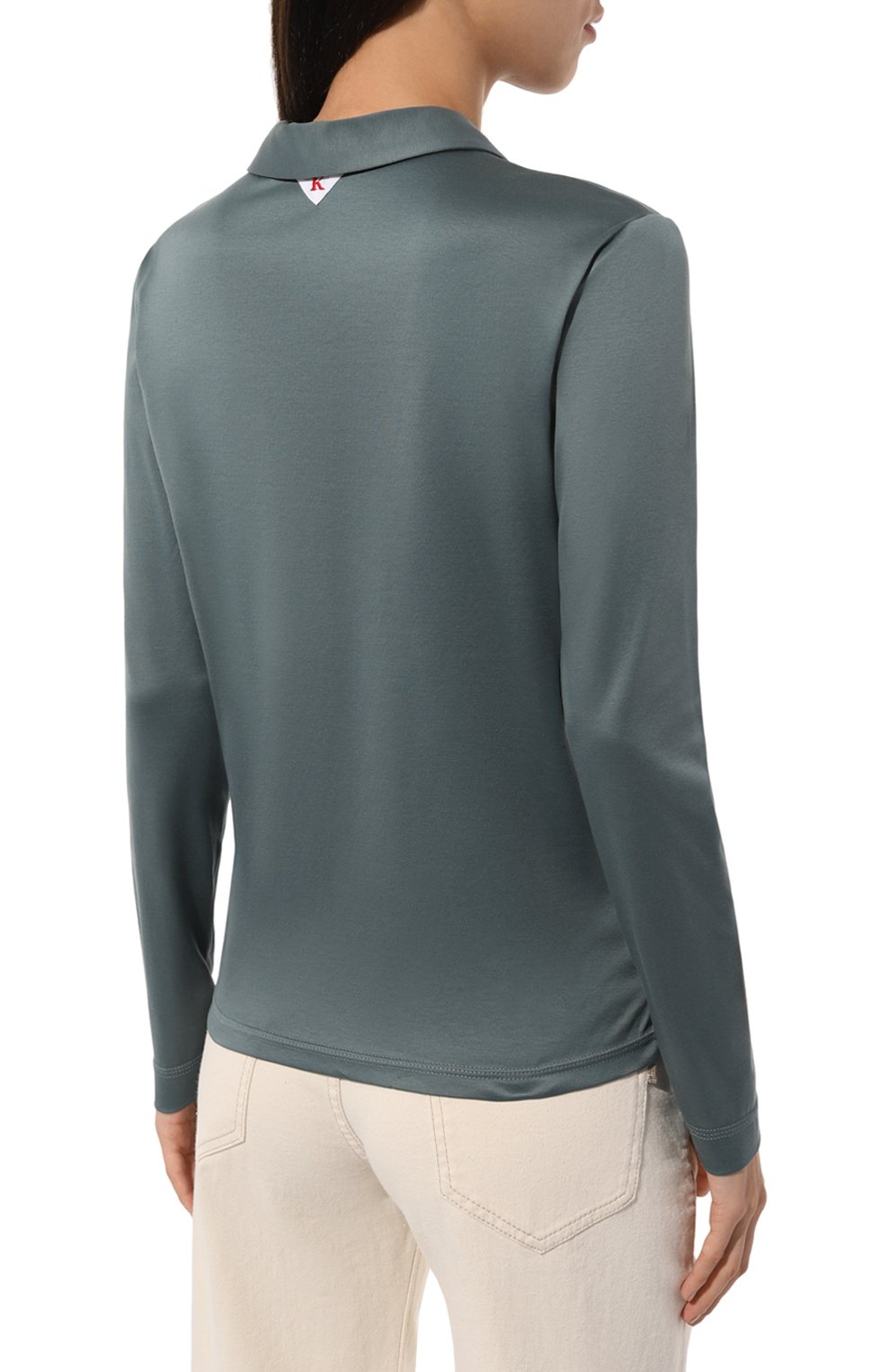 Хлопковое поло KITON, арт. D58440H0805116, фото 4