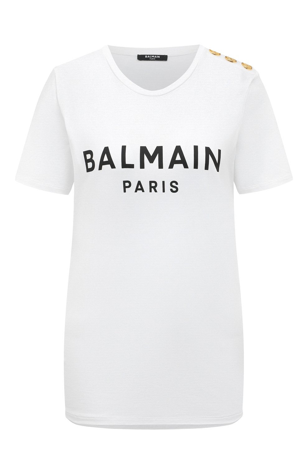 Хлопковая футболка BALMAIN, арт. AF0EF005BB02, фото 1