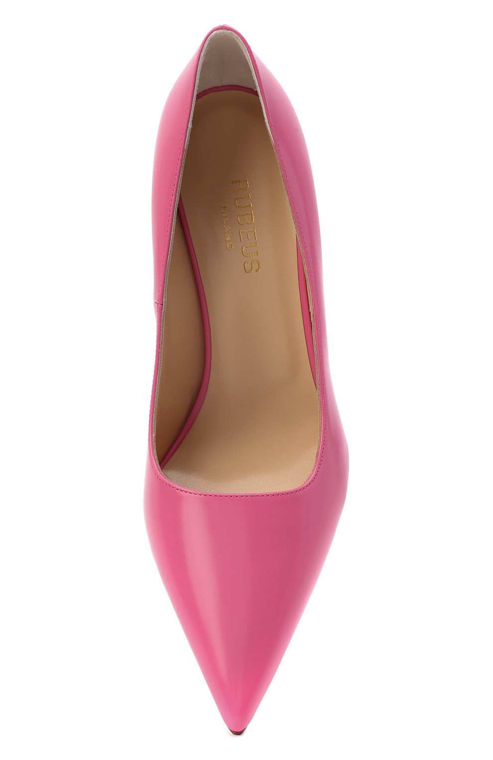 Кожаные туфли decollete RUBEUS MILANO розового цвета по цене 78500 руб., арт. RU21/75NAP, фото 6 Кожаные туфли decollete RUBEUS MILANO, арт. RU21/75NAP, фото 6