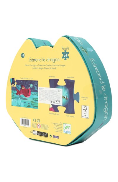 Пазл эдмонд дракон DJECO разноцветного цвета по цене 2470 руб., арт. 07214/19, фото 2 Пазл эдмонд дракон DJECO, арт. 07214/19, фото 2
