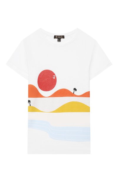 Льняная футболка LORO PIANA, арт. FAI9671, фото 1