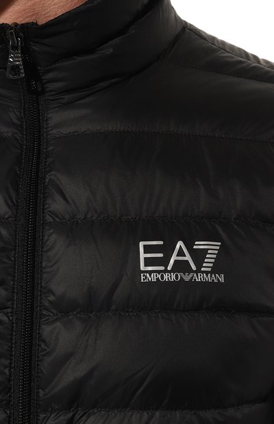 Пуховая куртка EA7 черного цвета по цене 20950 руб., арт. 8NPB23/PNGPZ/M, фото 5 Пуховая куртка EA7, арт. 8NPB23/PNGPZ/M, фото 5