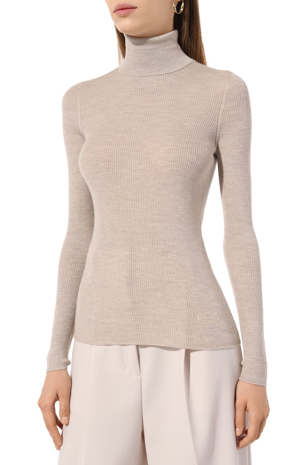 Водолазка из каше�мира и шерсти AGNONA, арт. K208058E/1V180LE, фото 3