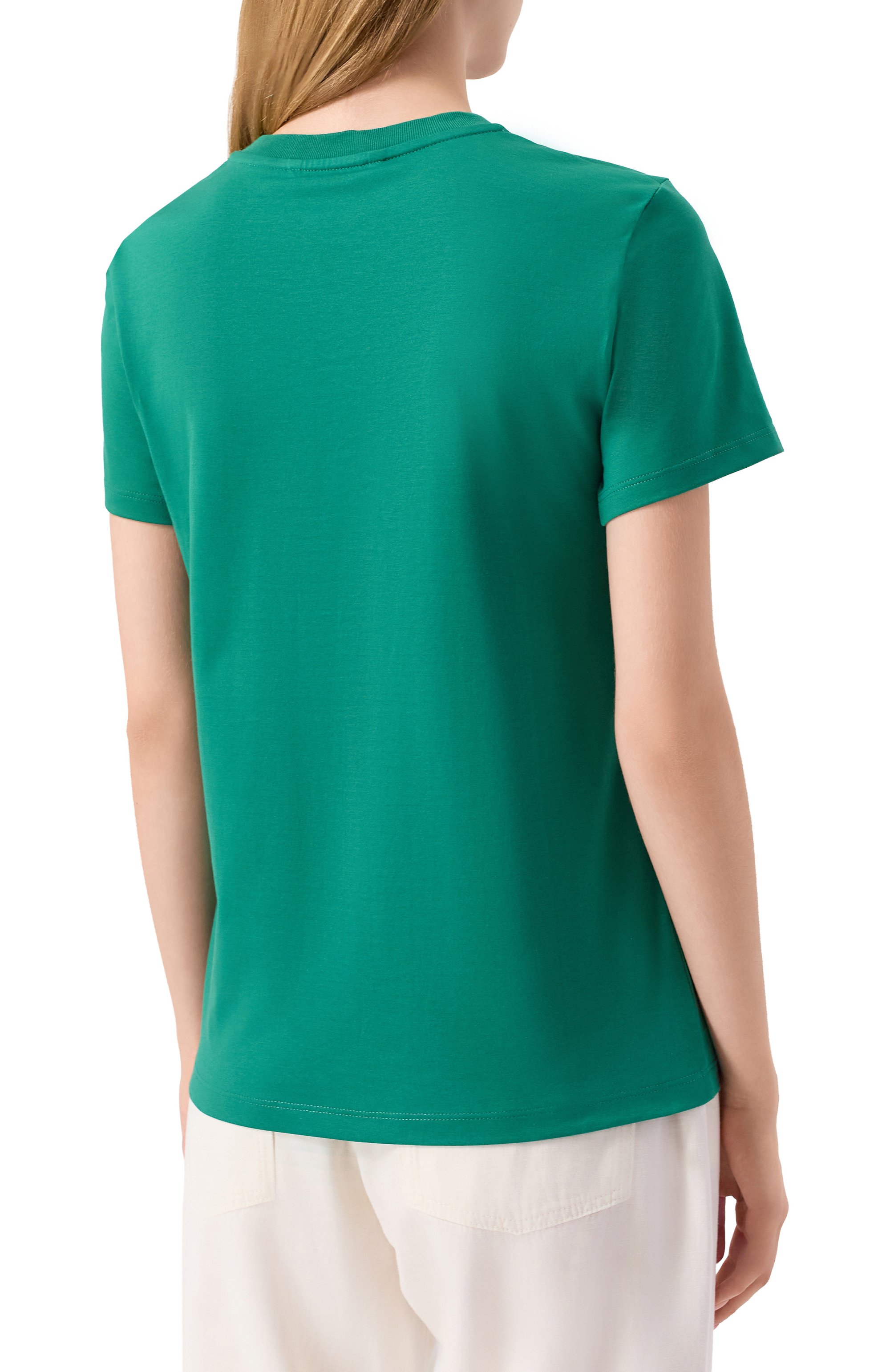 Хлопковая футболка MAX MARA, арт. PAPAIA, фото 4