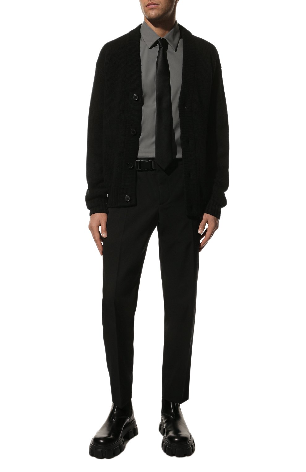 Хлопковая рубашка PRADA, арт. UCM608-F62-F0BJ9, фото 2