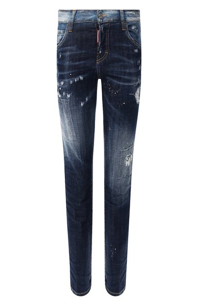 Женские джинсы с потертостями DSQUARED2, арт. S75LB0190/S30342