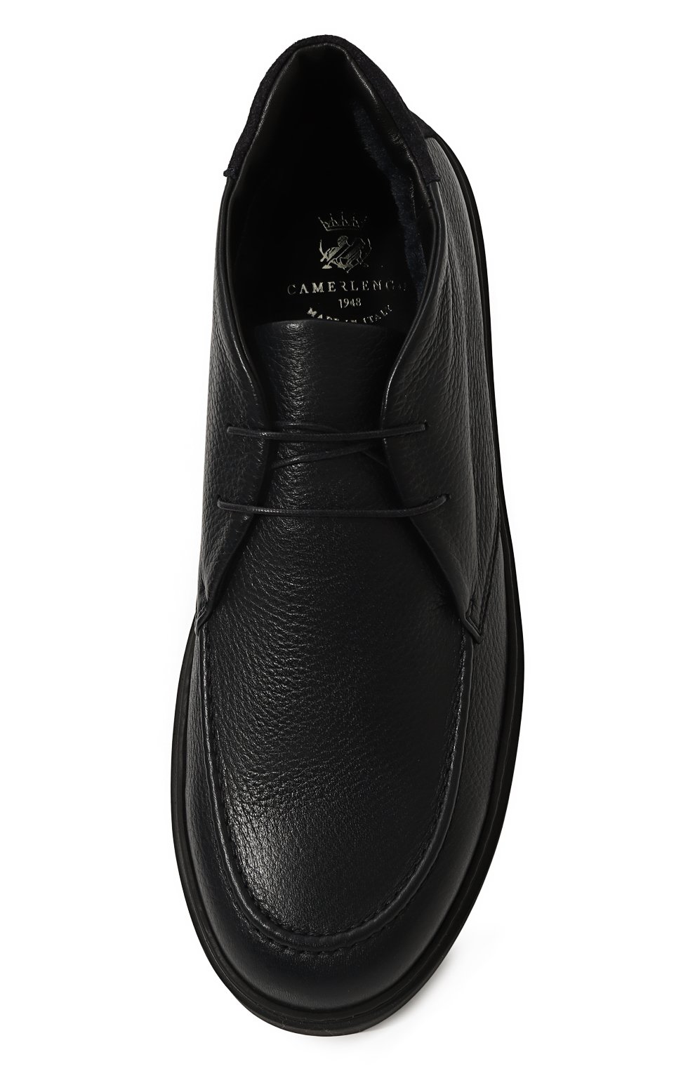 Кожаные дезерты CAMERLENGO, арт. 16642/NAVY, фото 6
