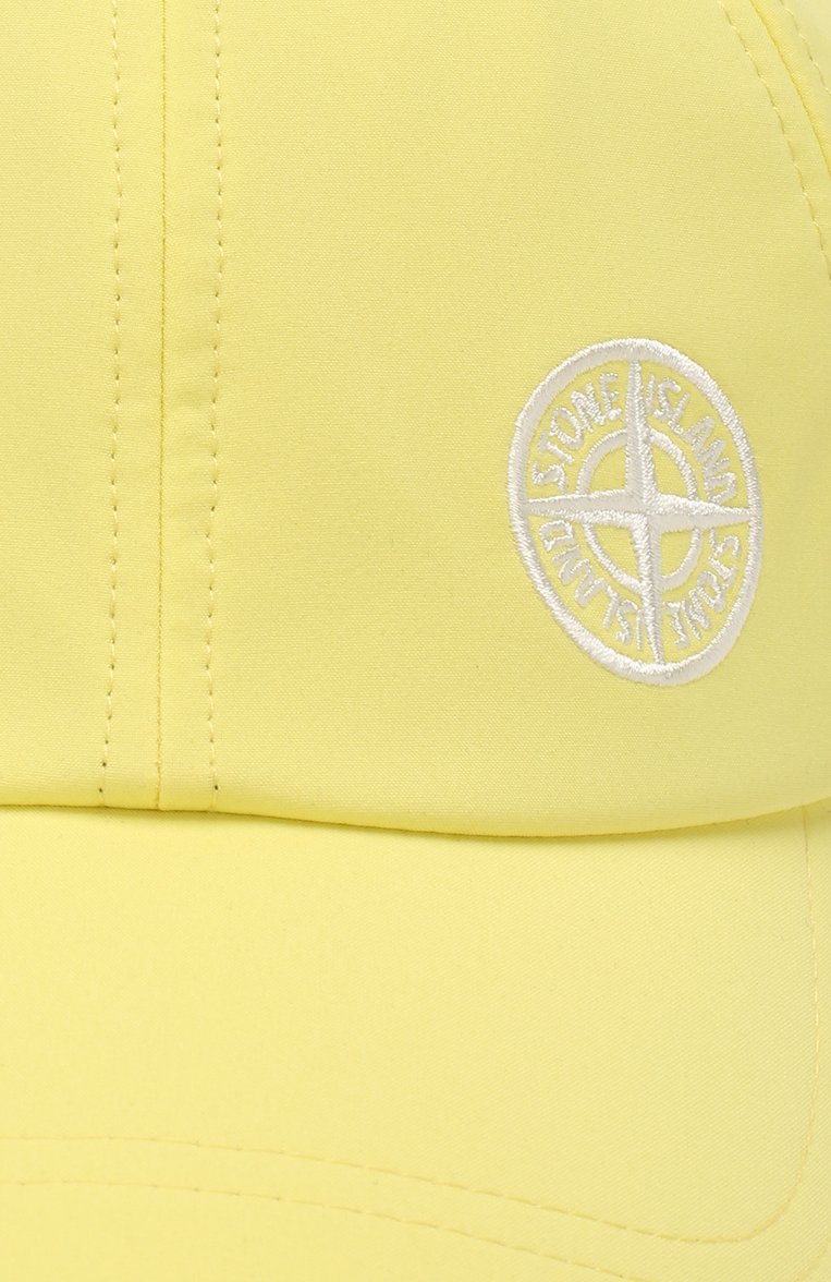 Мужская бейсболка STONE ISLAND желтого цвета, арт. 721599227 | Фото 3 (Материал: Текстиль, Синтетический материал; Нос: Не проставлено)