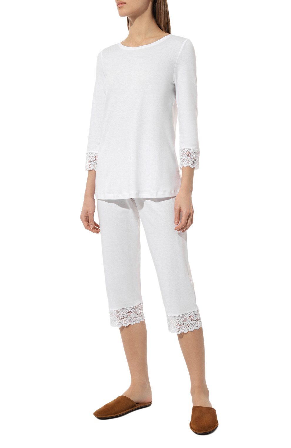 Хлопковая пижама HANRO, арт. 077928, фото 2