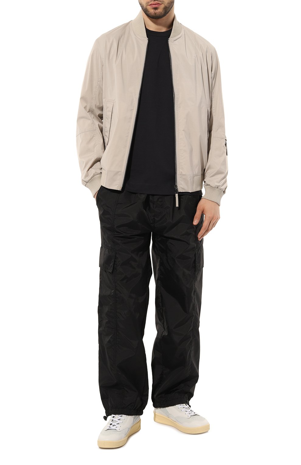 Хлопковая футболка ZEGNA, арт. E7360A5/B760, фото 2