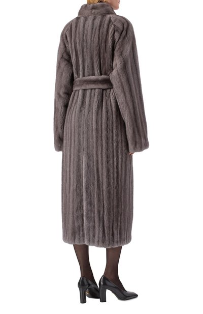 Шуба из норки MVST, арт. FBPL-Y621-1V, фото 4