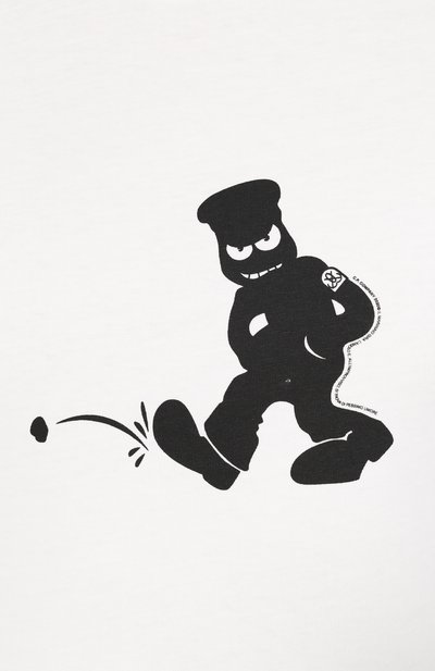 Хлопковая футболка C.P. COMPANY белого цвета по цене 6720 руб., арт. 08CMTS283A-005318W, фото 5 Хлопковая футболка C.P. COMPANY, арт. 08CMTS283A-005318W, фото 5