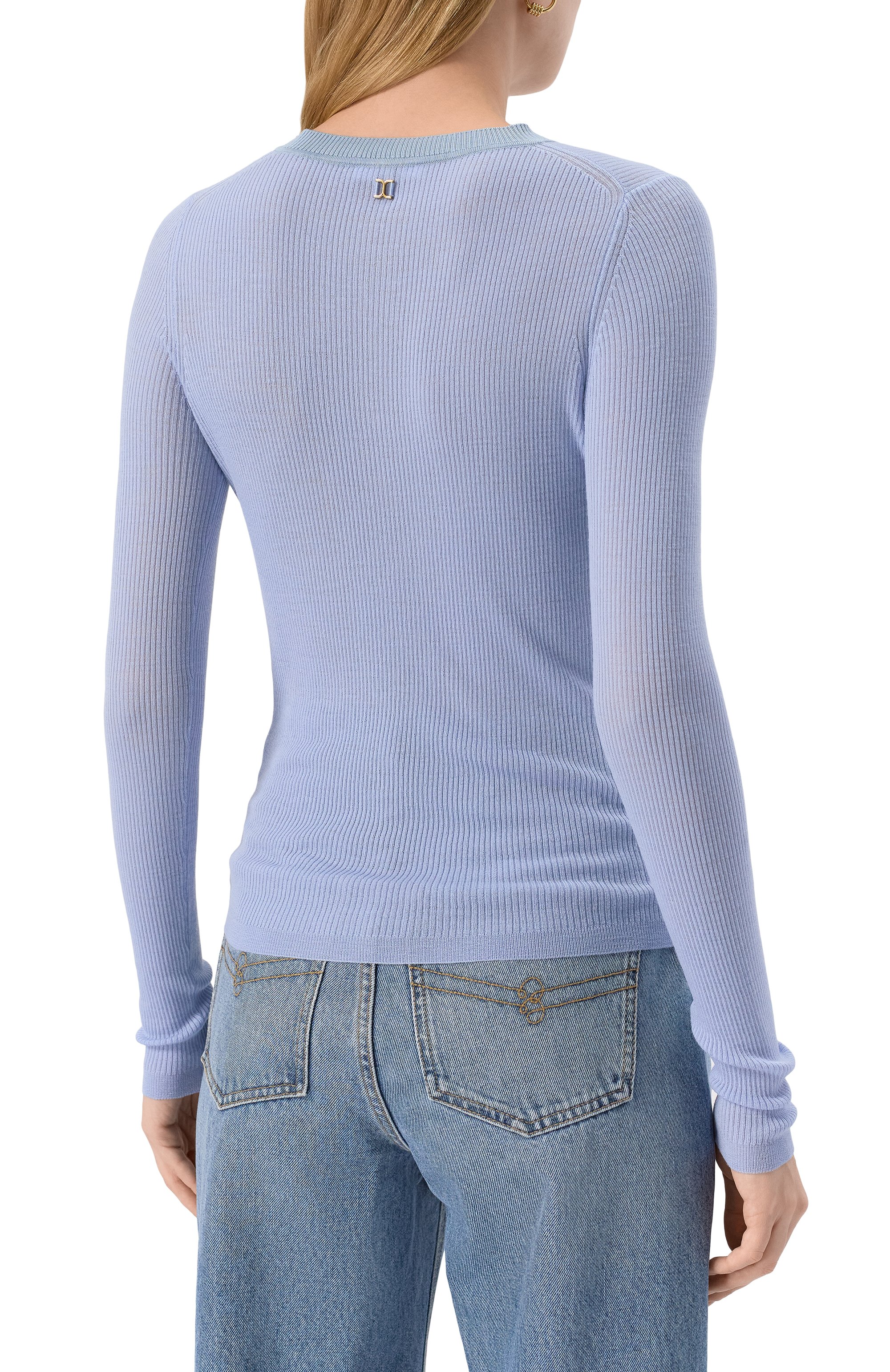 Шерстяной пуловер CHLOÉ, арт. CHC24WMP51667, фото 4