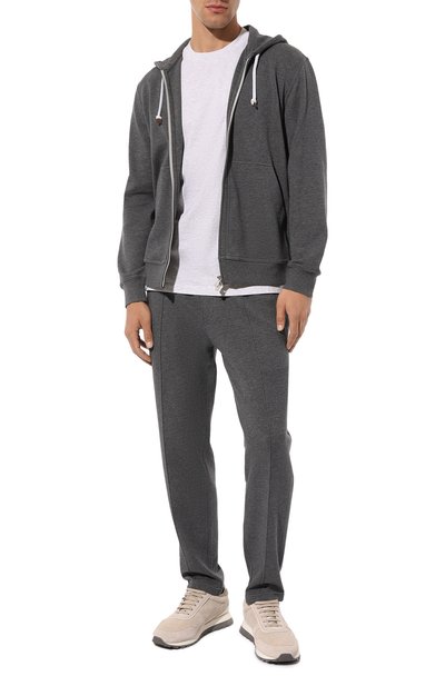 Хлопковая толстовка BRUNELLO CUCINELLI, арт. M0T35B2146, фото 2