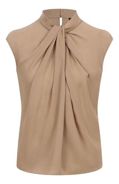 Женский шелковый топ GIORGIO ARMANI, арт. GW001107/TE14025