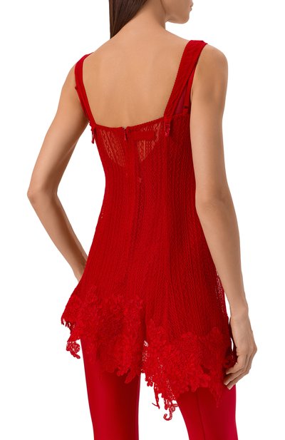 Платье DANIIL ANTSIFEROV красного цвета по цене 80000 руб., арт. DA_3190R, фото 3 Платье DANIIL ANTSIFEROV, арт. DA_3190R, фото 3