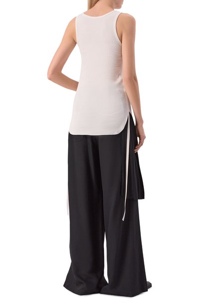 Хлопковая майка ANN DEMEULEMEESTER, арт. B0011982/FA659, фото 4