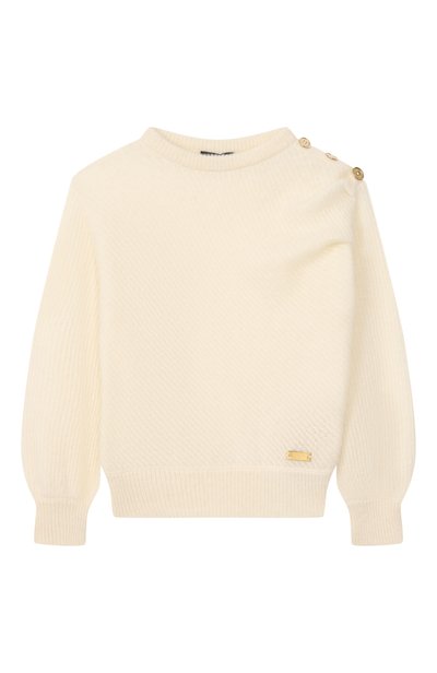 Шерстяной пуловер BALMAIN, арт. BZ9A60