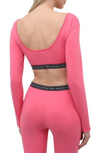 Хлопковый топ BALMAIN, арт. BPM145140, фото 4