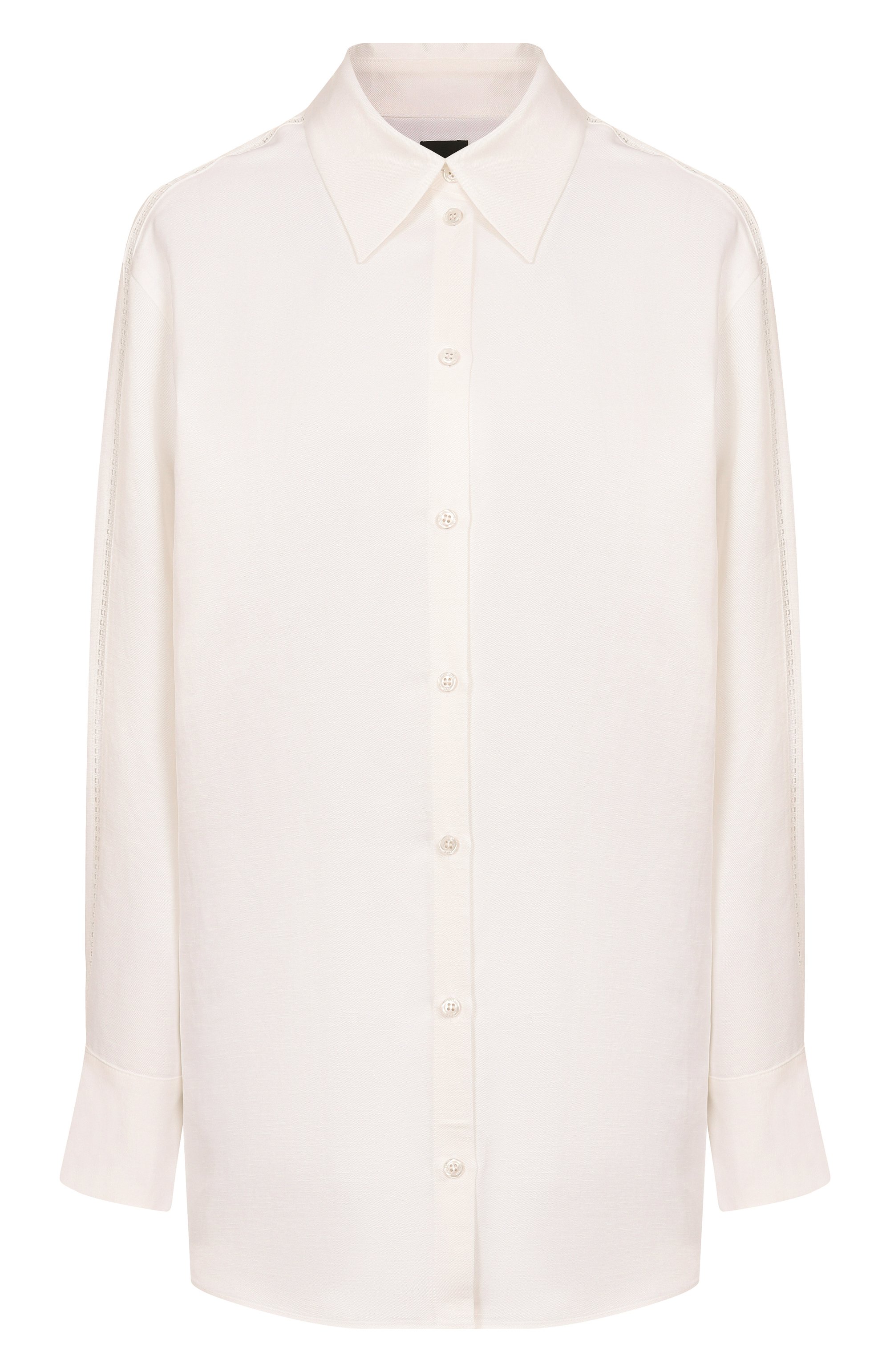 Рубашка из вискозы и льна BOSS, арт. 50535297, фото 1