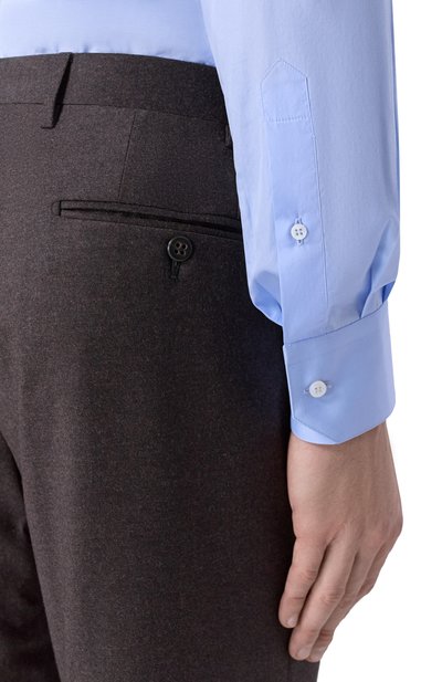 Хлопковая сорочка ZILLI, арт. F0RC01M010004801U, фото 5