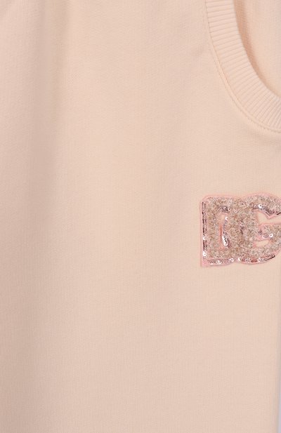 Хлопковые джоггеры DOLCE & GABBANA, арт. L5JPG9/G7PKQ/10-12+, фото 3