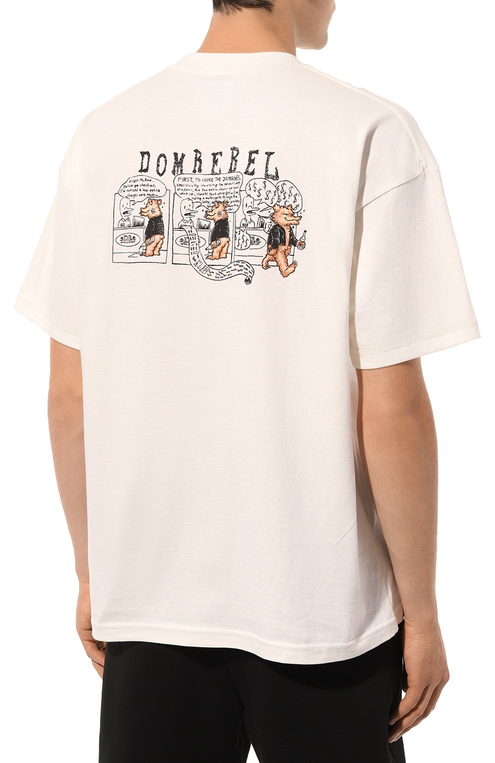 Хлопковая футболка DOMREBEL, арт. M R00M SERVICE/TSHIRT, фото 4