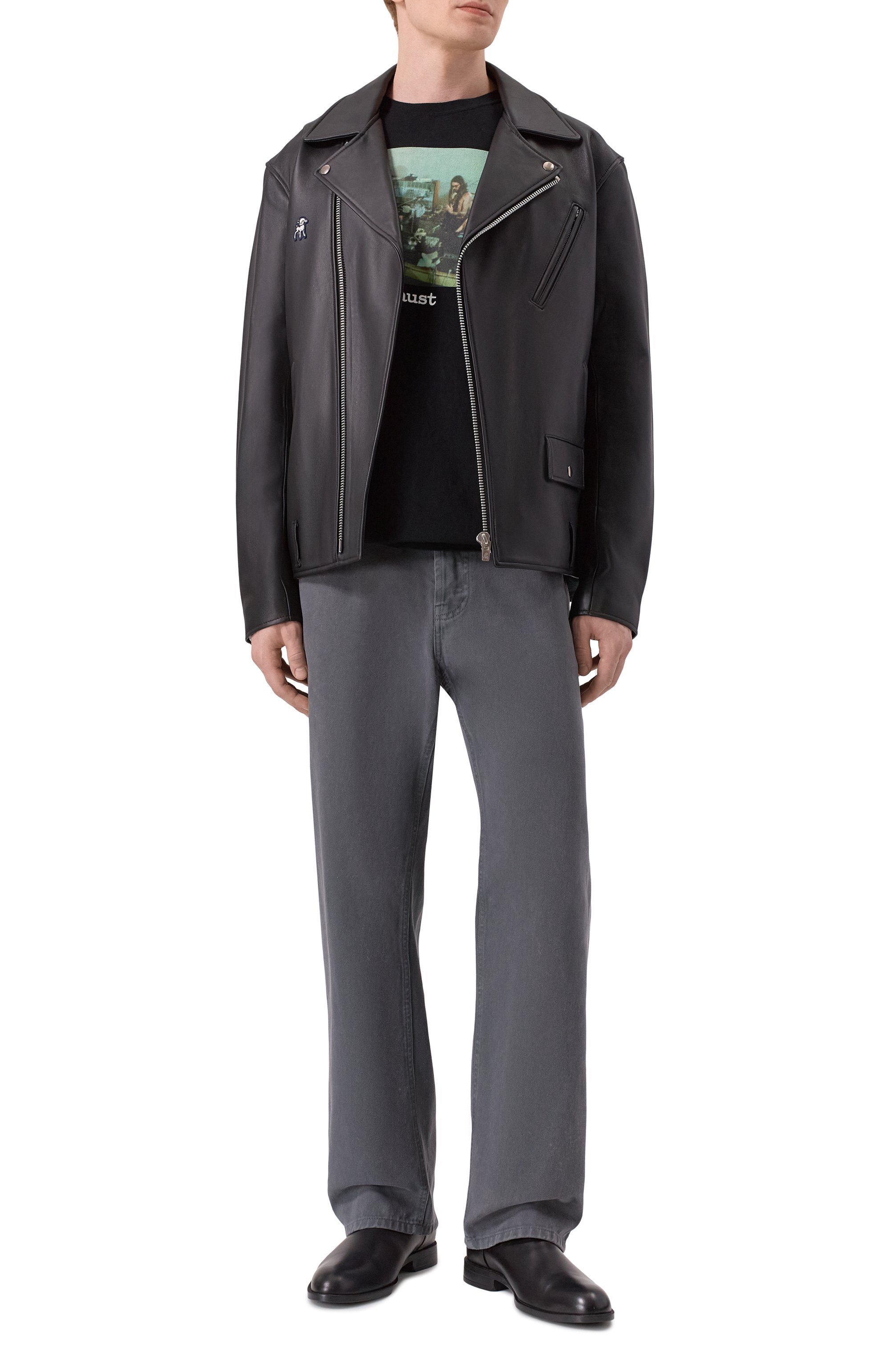 Кожаная куртка UNDERCOVER, арт. US2E4292, фото 2