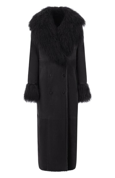 Женская дубленка из овчины MVST, арт. M25.1MW.F006/BIG SIZE/TEMPESTA