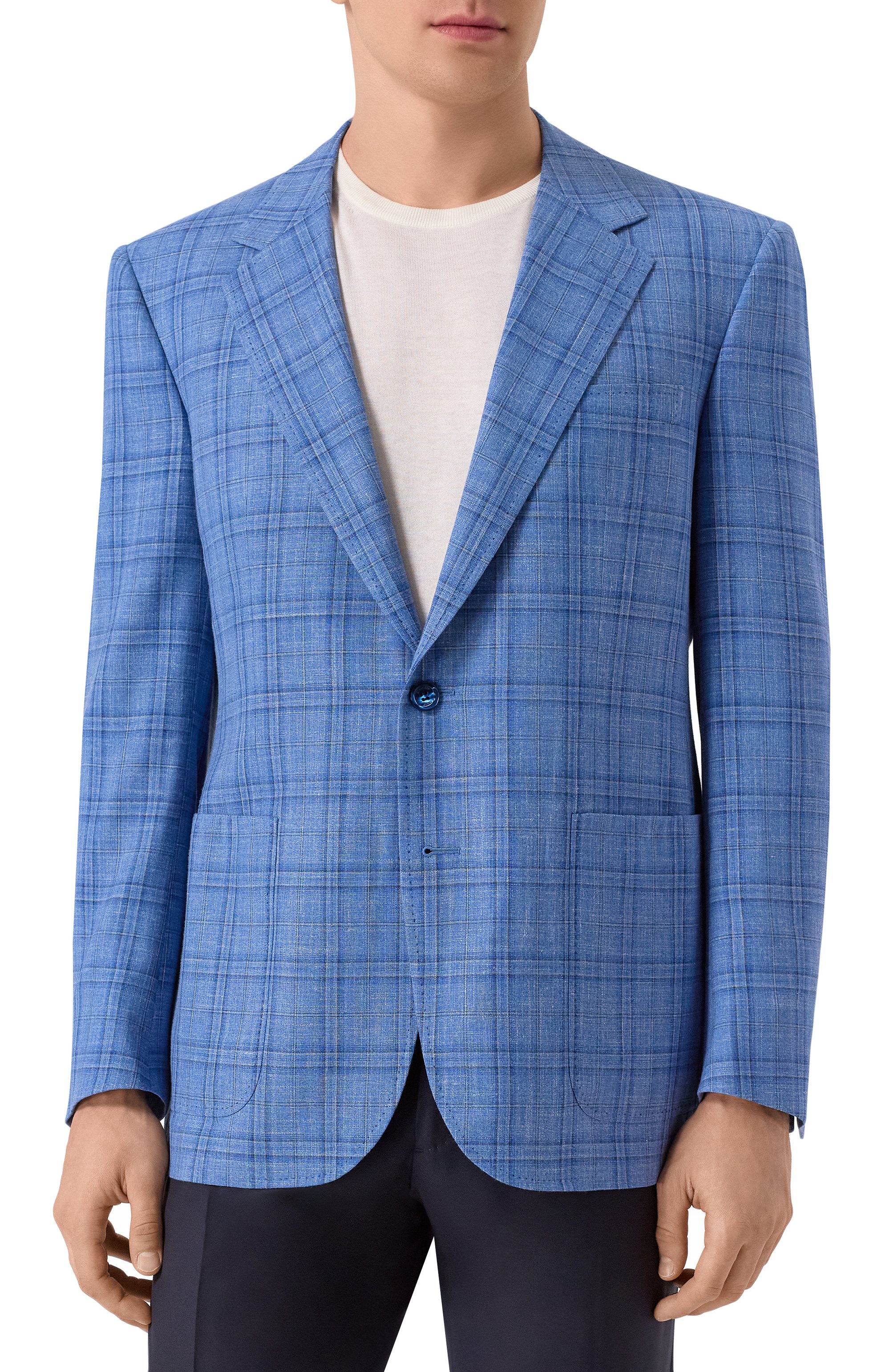 Пиджак из шерсти и шелка STEFANO RICCI, арт. M1RM4322T0/LP53HA, фото 5