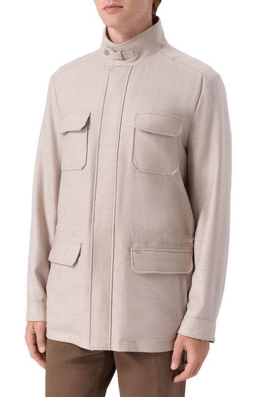 Кашемировая куртка Stefano Ricci MDJ6100040/5607 Бежевый  MDJ6100040/5607 Фото 3