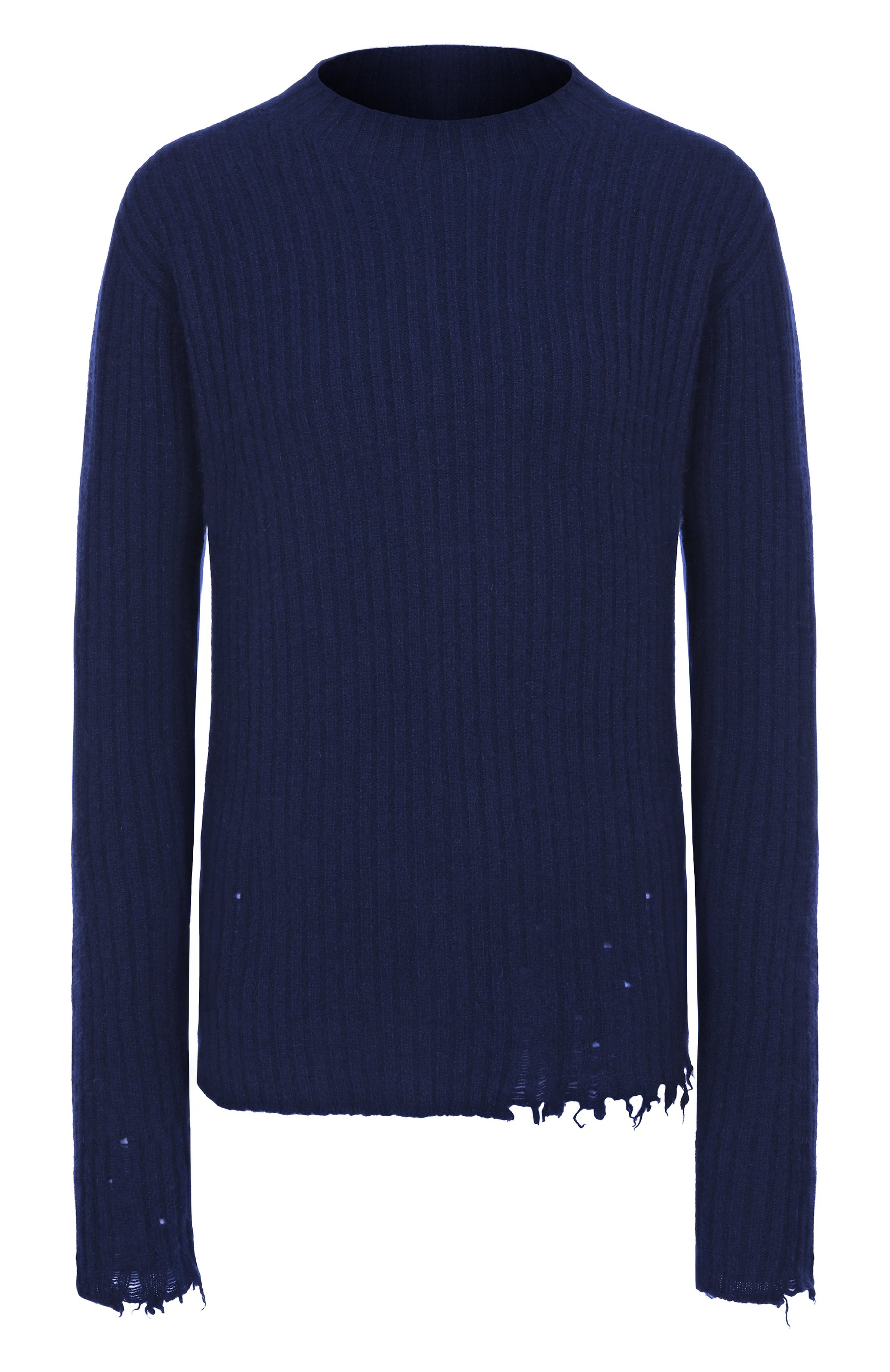 Кашемировый жилет UMA WANG синего цвета по цене 59850 руб., арт. W2 M UK7150, фото 1 Кашемировый жилет UMA WANG, арт. W2 M UK7150, фото 1