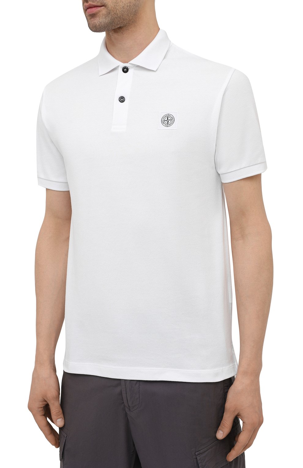 Хлопковое поло STONE ISLAND, арт. 741522R39, фото 3