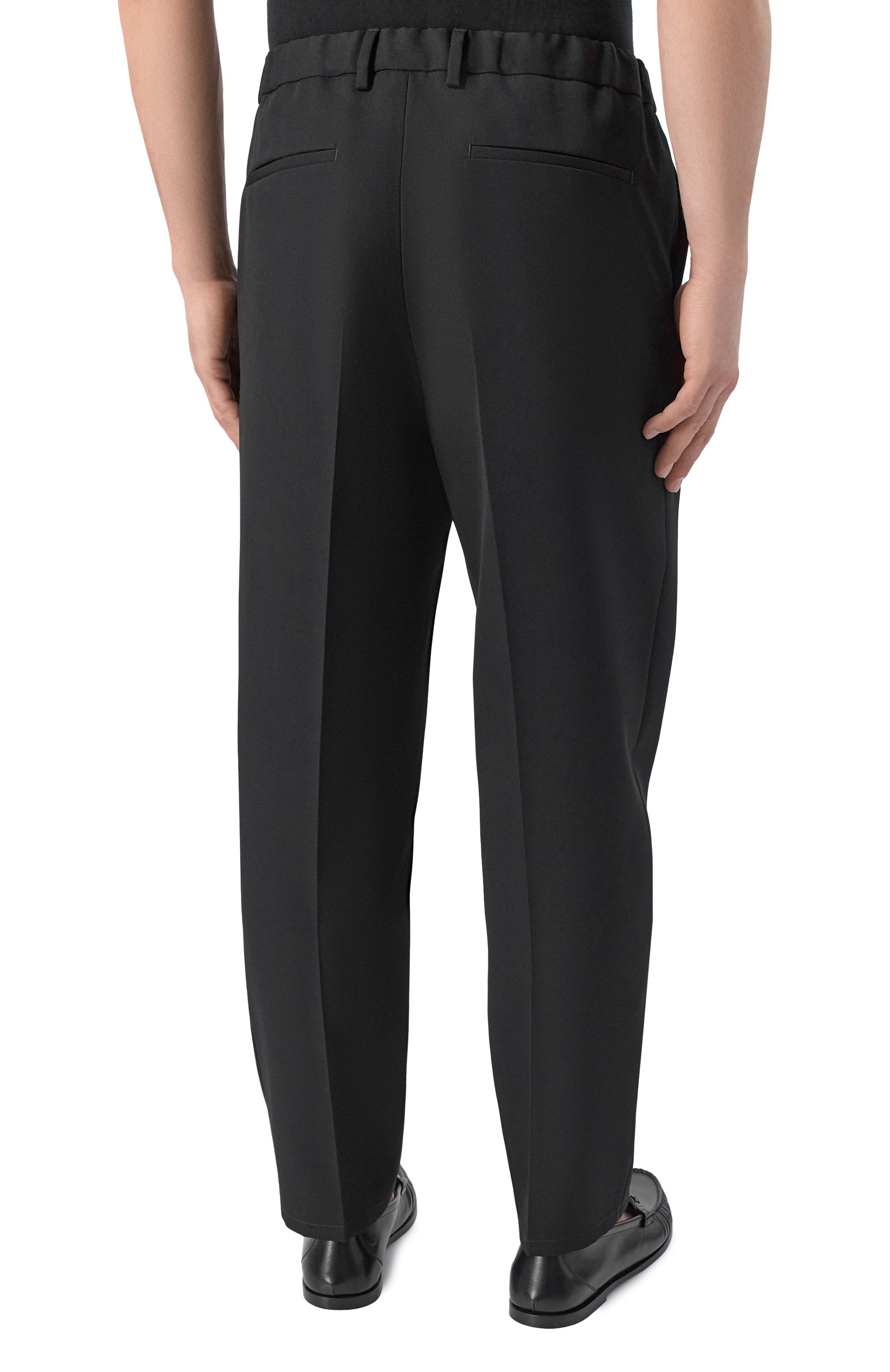 Шерстяные брюки JIL SANDER, арт. J21KA0011/J40002, фото 4