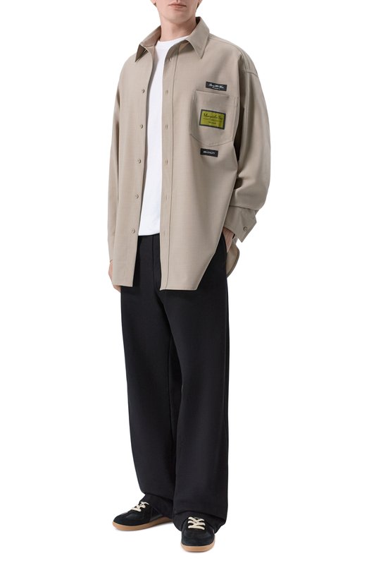 Рубашка MM6 SH0DT0040/M35733 Бежевый  SH0DT0040/M35733 Фото 2