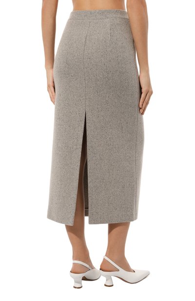 Юбка из шерсти и вискозы ERIKA CAVALLINI, арт. P4WG03, фото 4