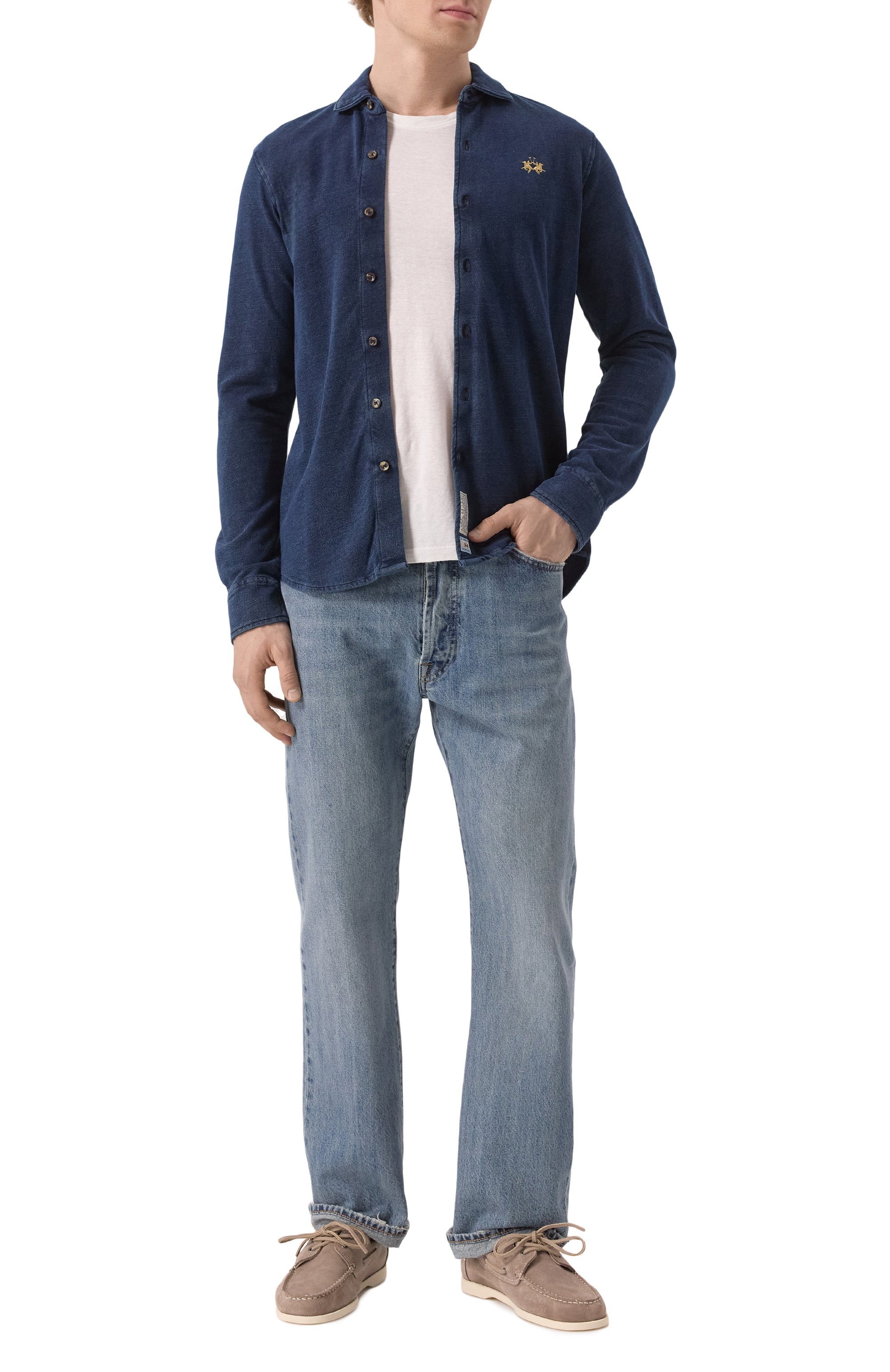 Замшевые топсайдеры hamptons MANEBI темно-бежевого цвета по цене 21800 руб., арт. W 1.9 KM, фото 2 Замшевые топсайдеры hamptons MANEBI, арт. W 1.9 KM, фото 2