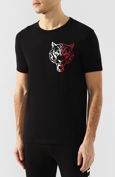 Хлопковая футболка  PLEIN SPORT, арт. P19C MTK1760 STE008N, фото 3