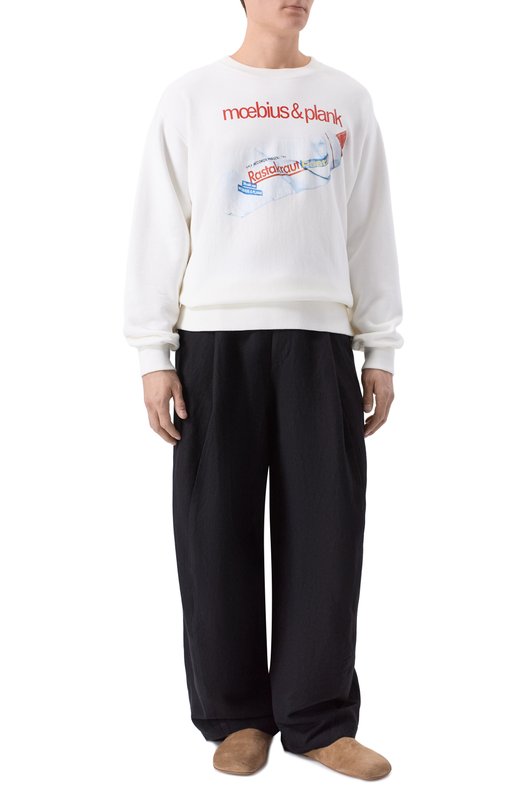 Хлопковый свитшот Undercover UC2E4815-5 Белый  UC2E4815-5 Фото 2