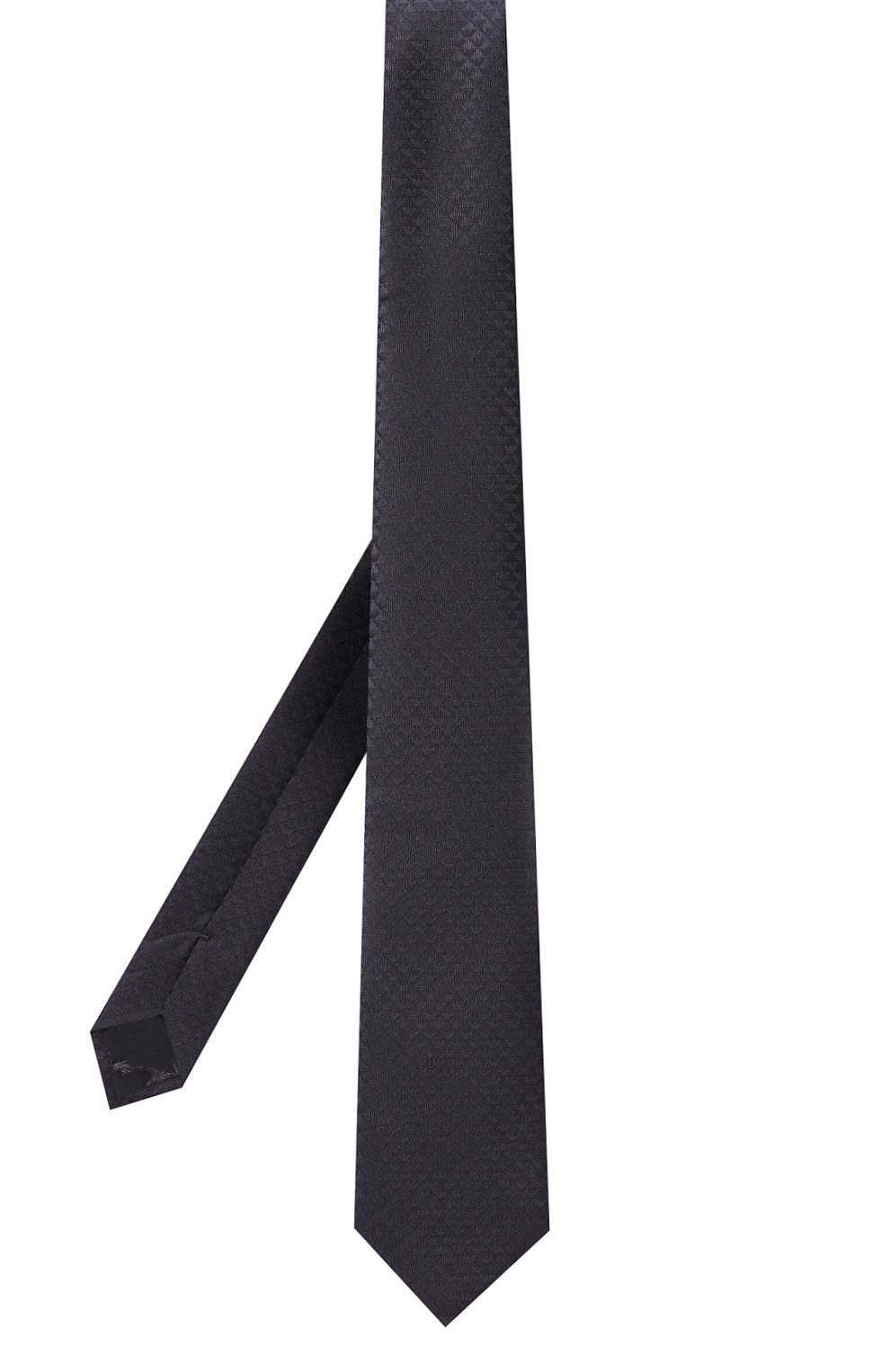 Шелковый галстук EMPORIO ARMANI синего цвета по цене 16650 руб., арт. 340075/CC113, фото 3 Шелковый галстук EMPORIO ARMANI, арт. 340075/CC113, фото 3