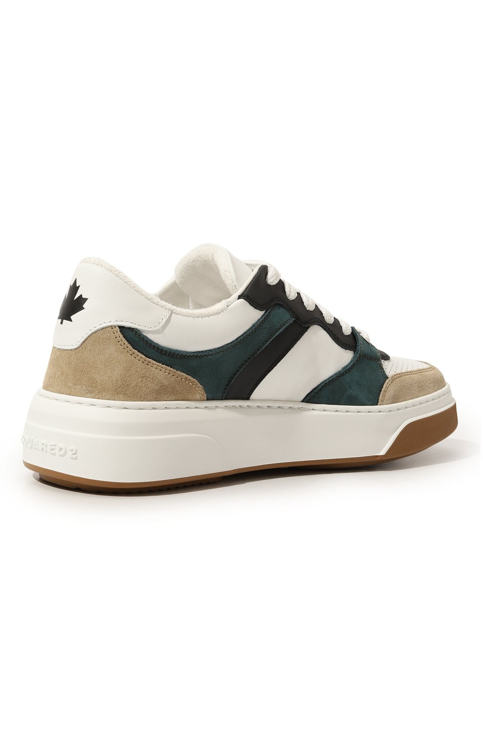 Кожаные кеды bumper DSQUARED2, арт. SNM0298 01504841, фото 5