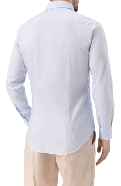 Хлопковая сорочка BRIONI, арт. RCH10L/0A04Q, фото 4