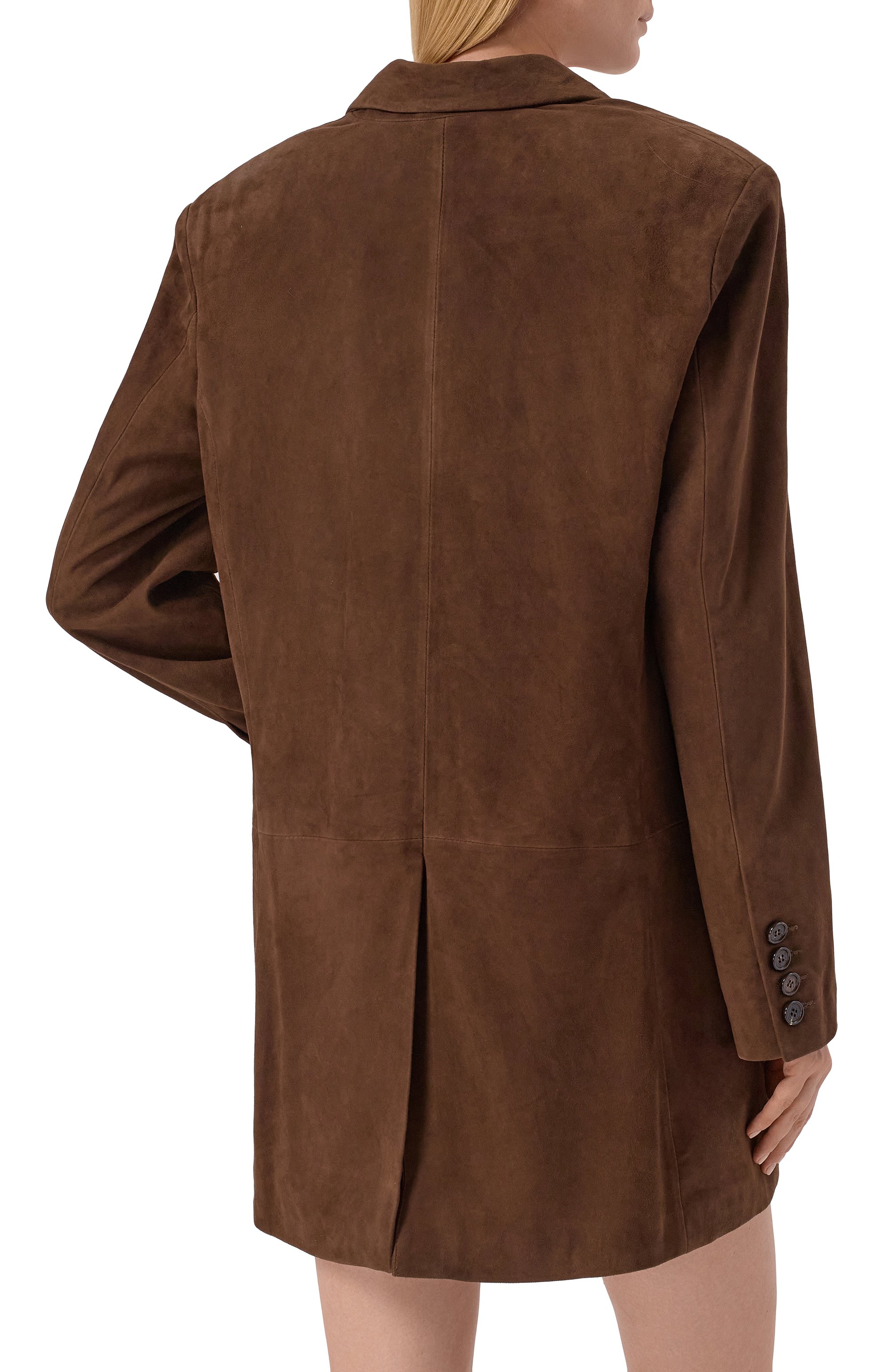 Замшевый жакет GIUSEPPE DI MORABITO, арт. 05FWJA123P 05366, фото 4