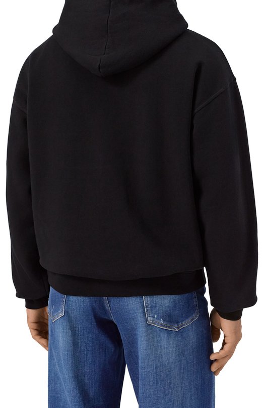 Хлопковое худи Dsquared2 S74GU0891/S25516 Чёрный  S74GU0891/S25516 Фото 4
